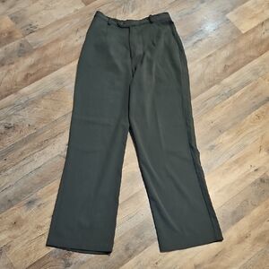 👖JM COLLECTION Olive Green Trousers👖